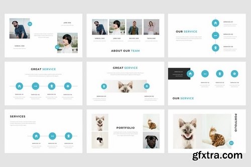 Rawr - Pet Service PowerPoint Template