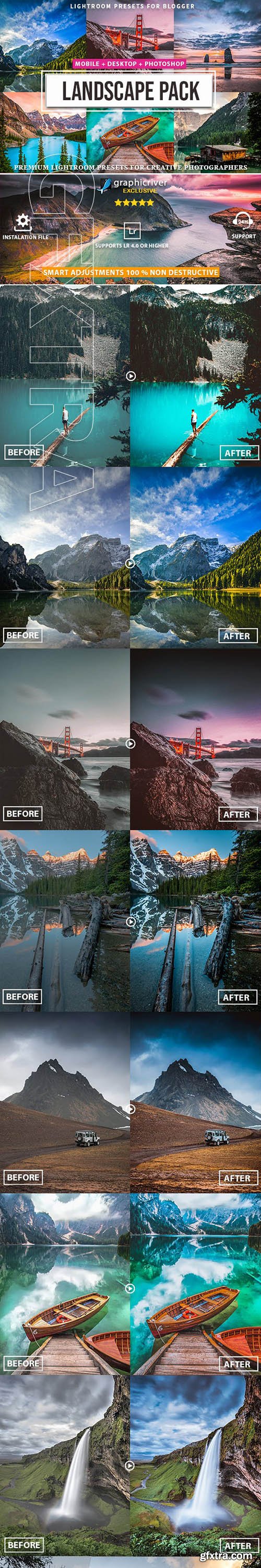 CreativeMarket - Landscape Lightroom presets 3304265