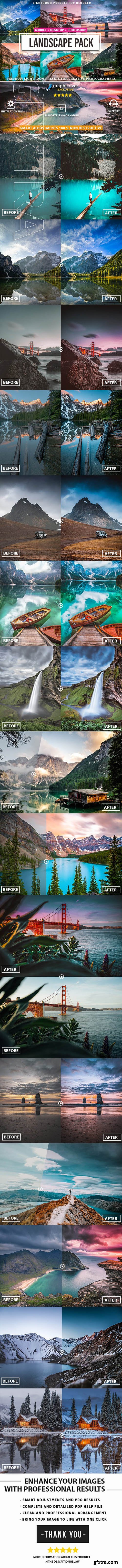 CreativeMarket - Landscape Lightroom presets 3304265