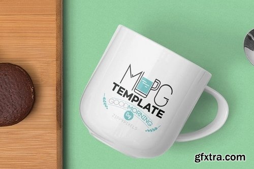 Lovely Mug Design Template