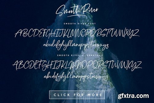 Smooth River Font Family