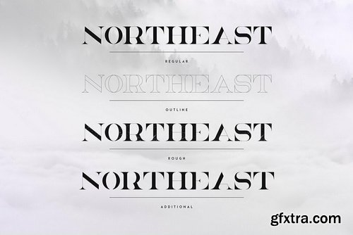 NorthEast Font Family