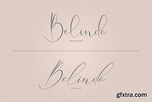 Belinda Font Family