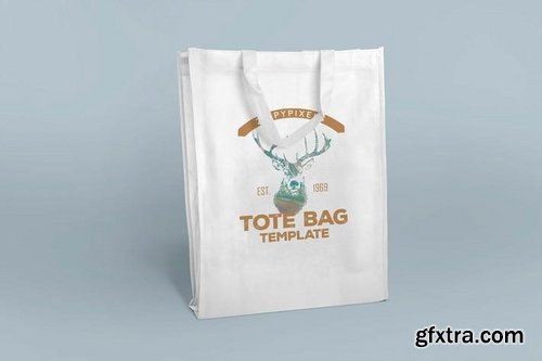 Tote Bag Branding Design Template