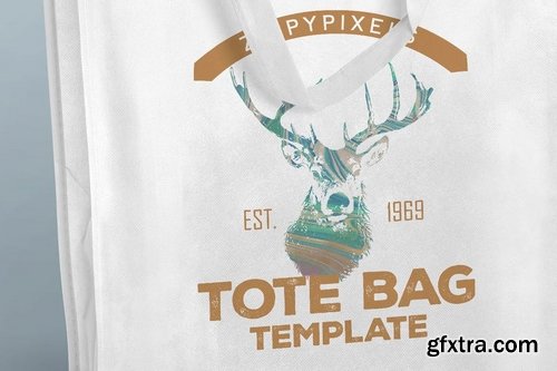 Tote Bag Branding Design Template