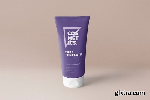 Tube Packaging Design Template