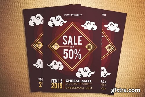 Chinese New Year Sale Flyer