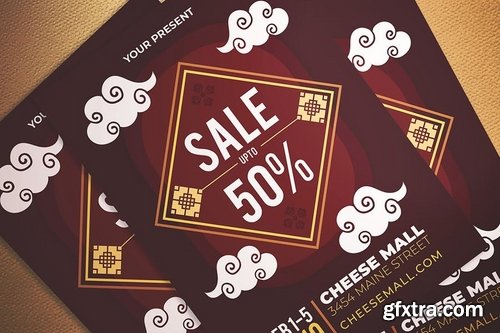 Chinese New Year Sale Flyer