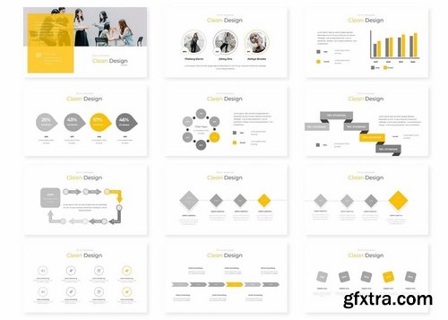 Ferio - Powerpoint Keynote and Google Slides Templates