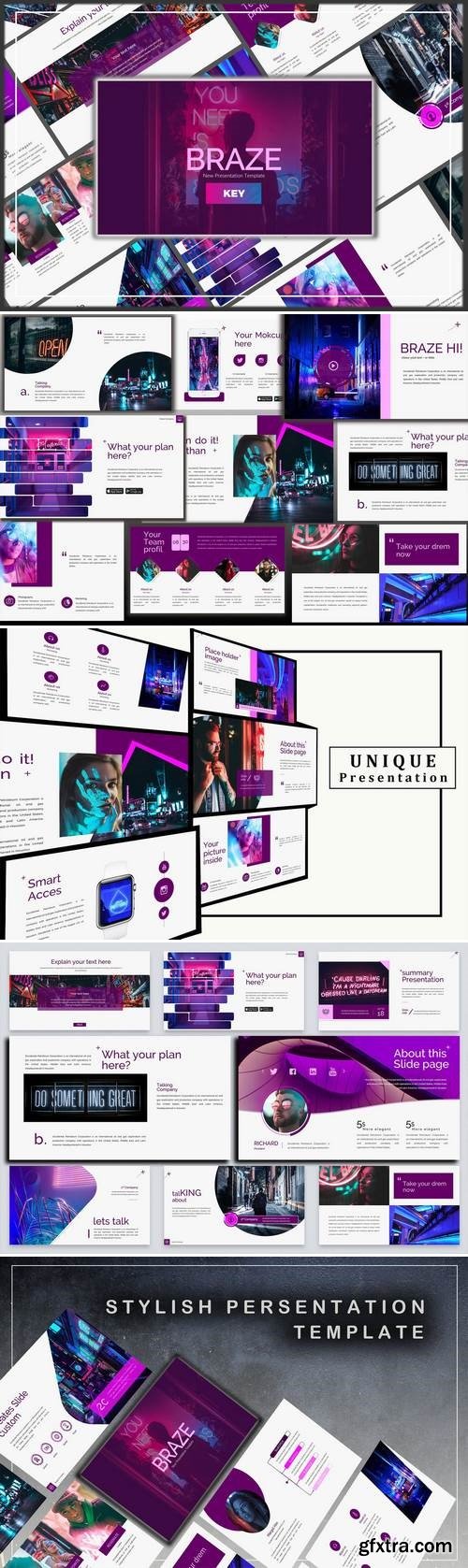 Braze Innovative Keynote Template