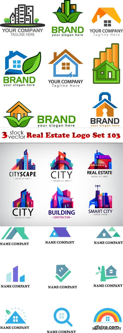 Vectors - Real Estate Logo Set 103