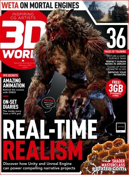 3D World UK - February 2019