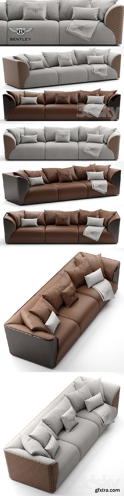 Sofa Bentley Home Winston Sofa