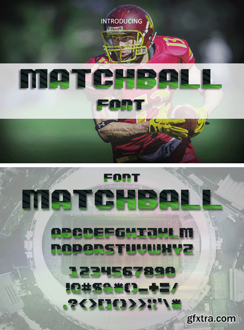 Fontbundles - MatchBall Font 183695