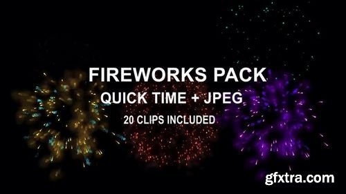 MA - Fireworks Pack Stock Motion Graphics 154367