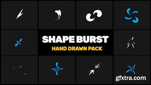 MA - Burst Elements Pack Stock Motion Graphics 155245