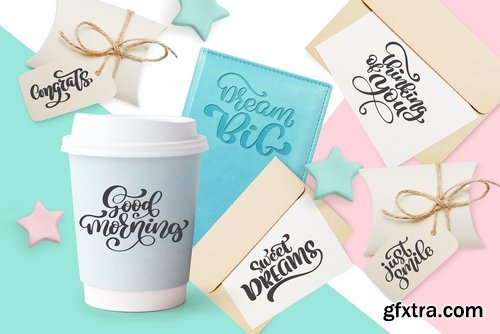 CM - Positive greeting quotes & flourish 2387030