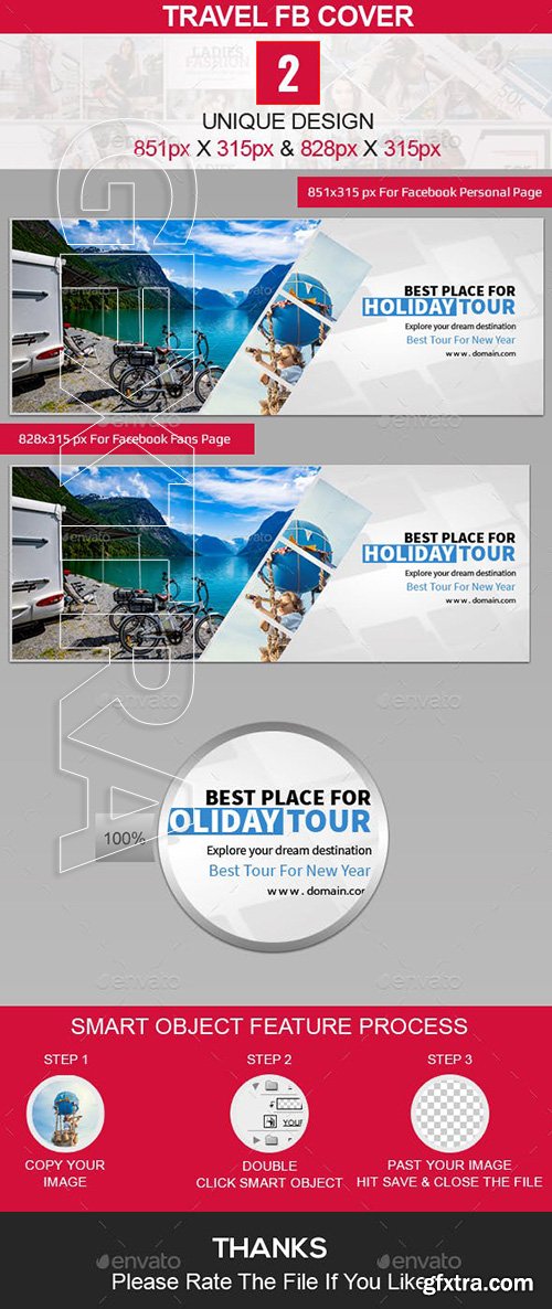 GraphicRiver - Travel Facebook Cover 23043298