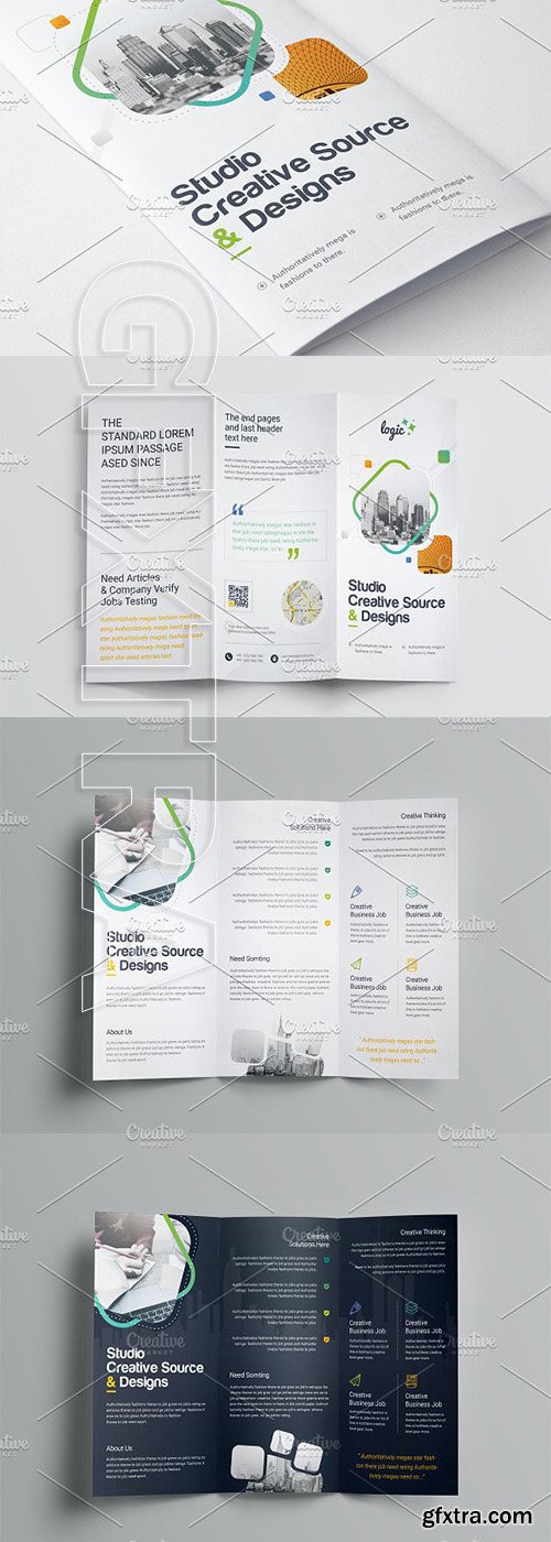 CreativeMarket - Tri-Fold Brochure 3277350