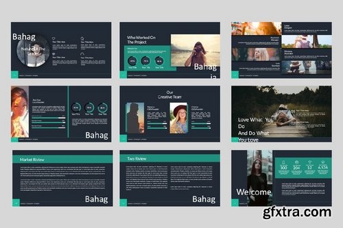 Bahagia Creative - Powerpoint Keynote and Google Slides Templates