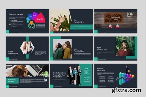 Bahagia Creative - Powerpoint Keynote and Google Slides Templates