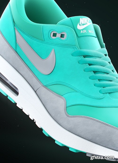 Nike Air Max 3d Model