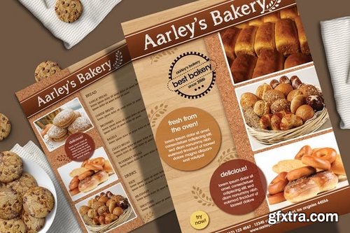 Bakery Menu Flyer