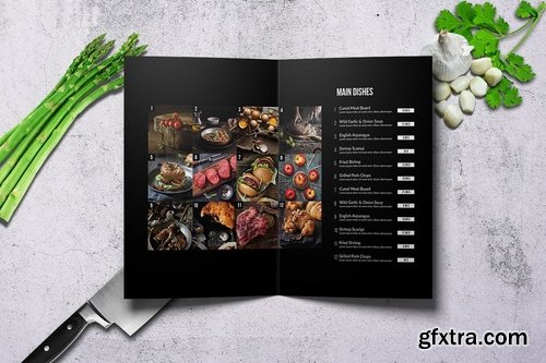 Multipurpose Extravaganza Menu Bundle A4 & US L