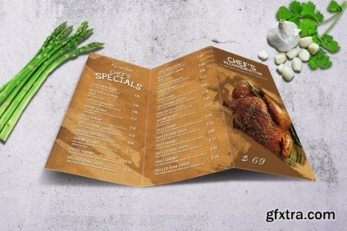 Multipurpose Food Menu Bundle A4 & US Letter