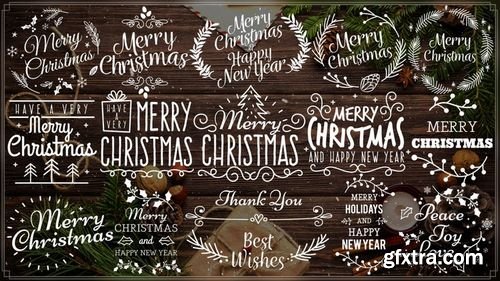 MA - Merry Christmas Titles III After Effects Templates 155267