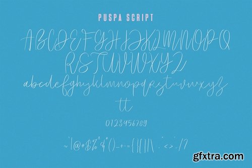 CM - Puspa Script Sans Font 3323630