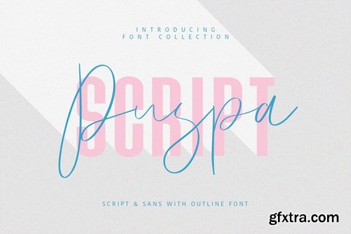 CM - Puspa Script Sans Font 3323630