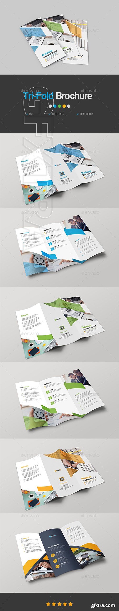 GraphicRiver - Corporate Trifold Brochure 23074402