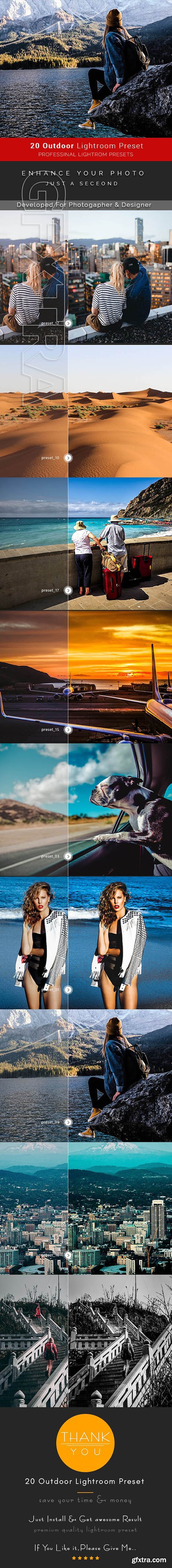 GraphicRiver - 20 Pro Outdoor Lightroom Preset 23076250