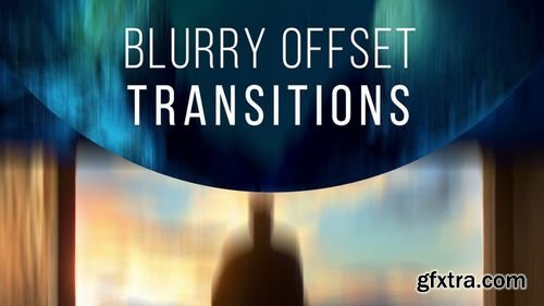 MA - Blurry Offset Transitions Premiere Pro Templates 156515