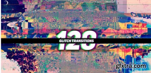 120 Glitch Transitions - Premiere Pro 146481