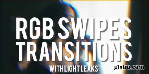 RGB Swipes Transitions - Premiere Pro Templates 152533