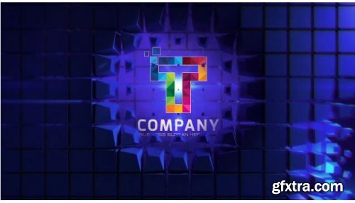 Abstract Cube Wall Logo Reveals - After Effects 152577