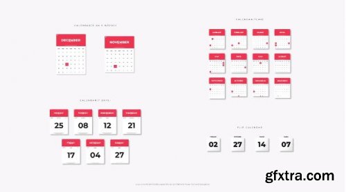 Animated Calendar - After Effects 153821