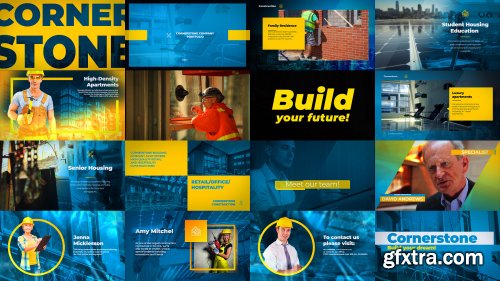 Construction Company Portfolio - After Effects 136911