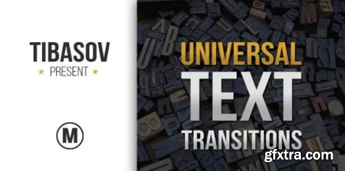 Universal Text Transitions - Premiere Pro 154723