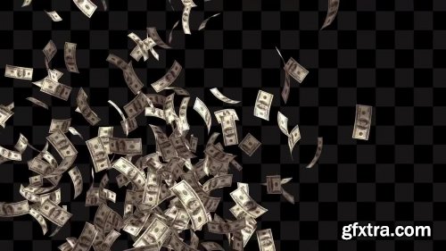 Raining Money Pack - Motion Graphics 129091