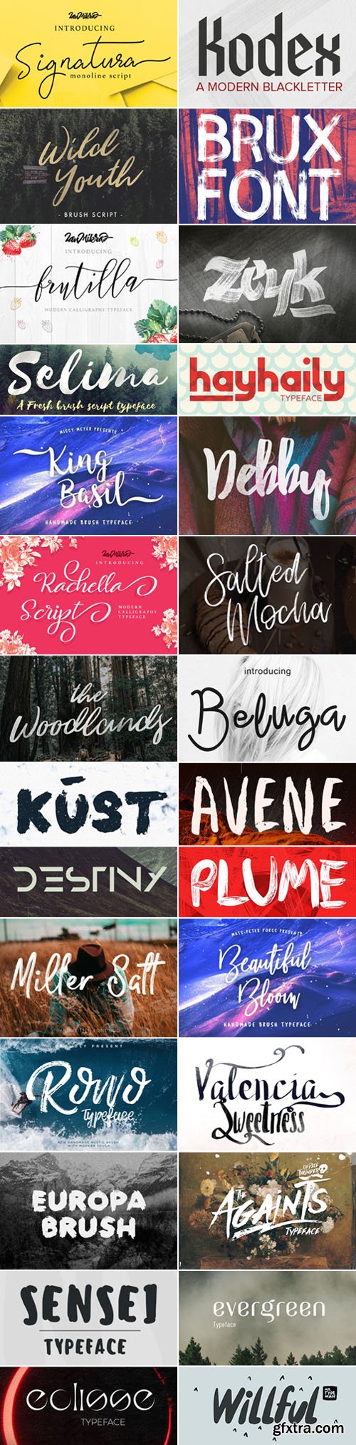 29 Creative High Quality Fonts