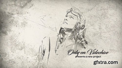 Videohive Historical Memories // Watercolor Ink Slideshow 18404158