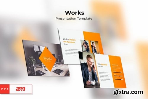 Works - Powerpoint Keynote and Google Slides Templates