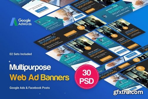 Multipurpose, Business, Startup Banners Ad