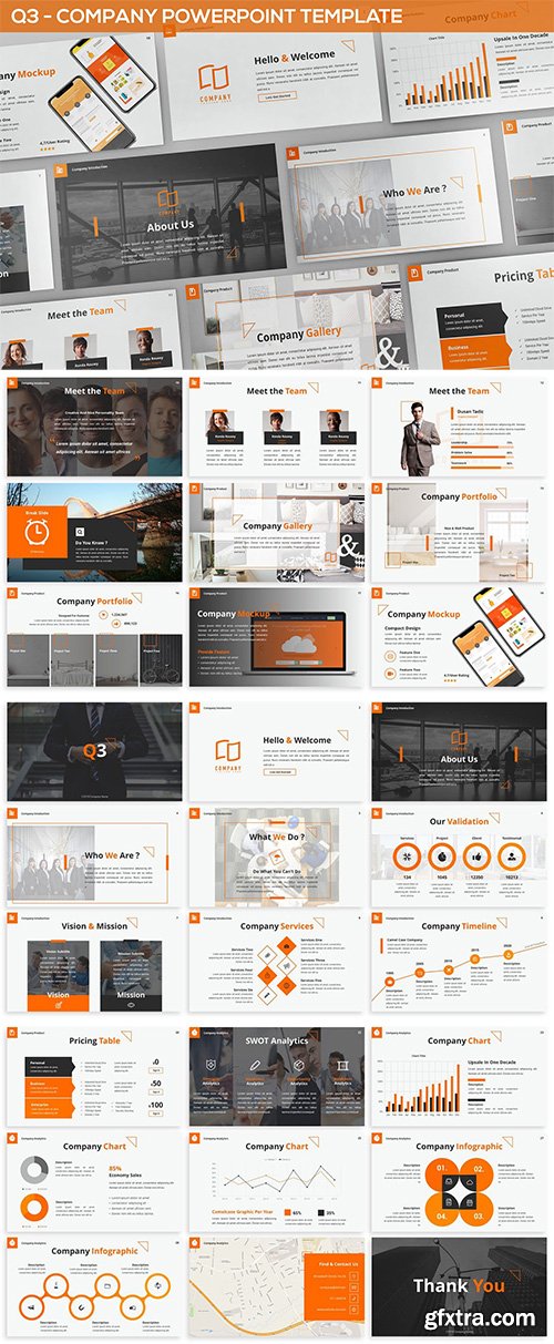 Q3 - Company Powerpoint Template