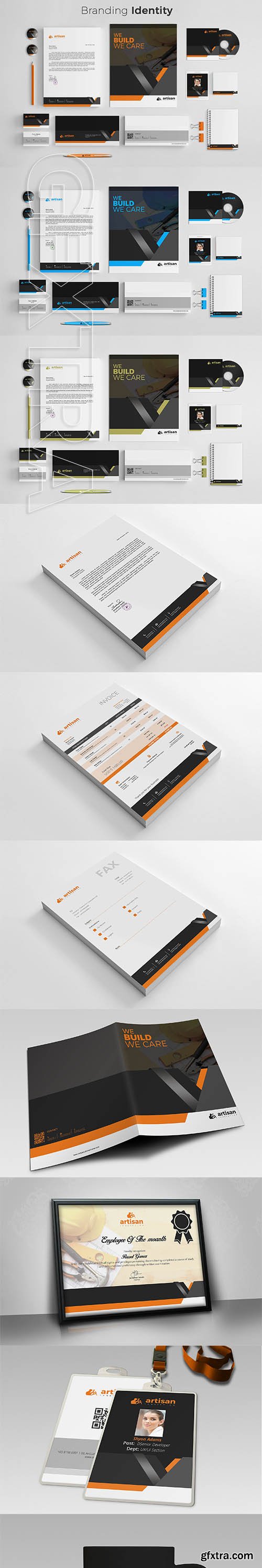 CreativeMarket - Branding Identity 3242700