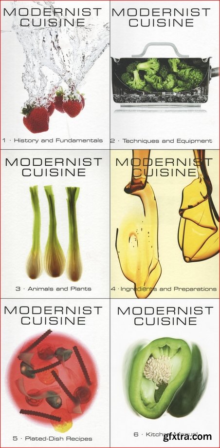 Modernist Cuisine: The Art and Science of Cooking (6 Volumes)