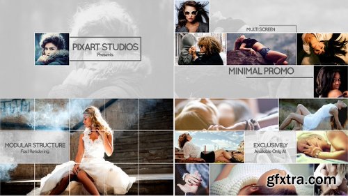 Videohive Multi Screen Minimal Promo 14642924